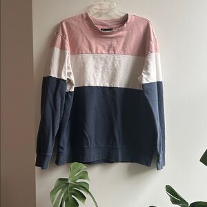 Original Use Colorblock Stripe Long Sleeve Tee